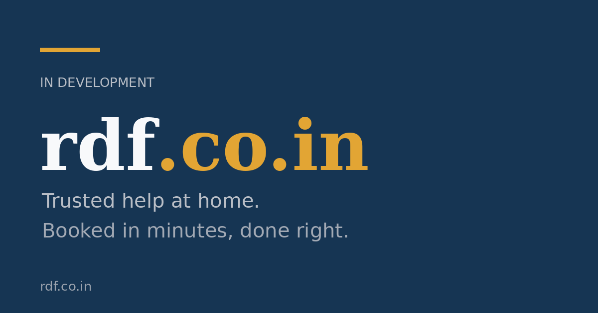Link preview image for rdf.co.in